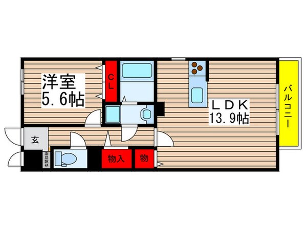 ステラートの物件間取画像